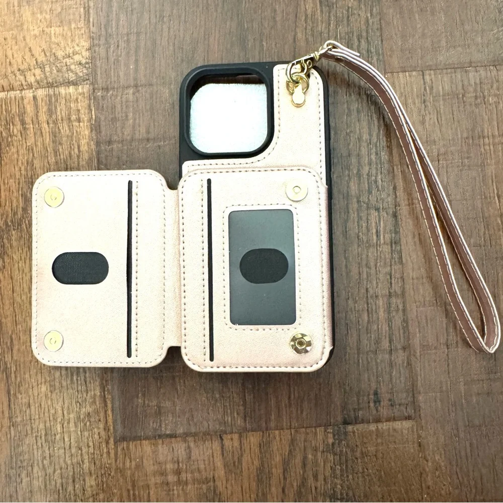 iPhone 16 crossbody wallet case, NWOT